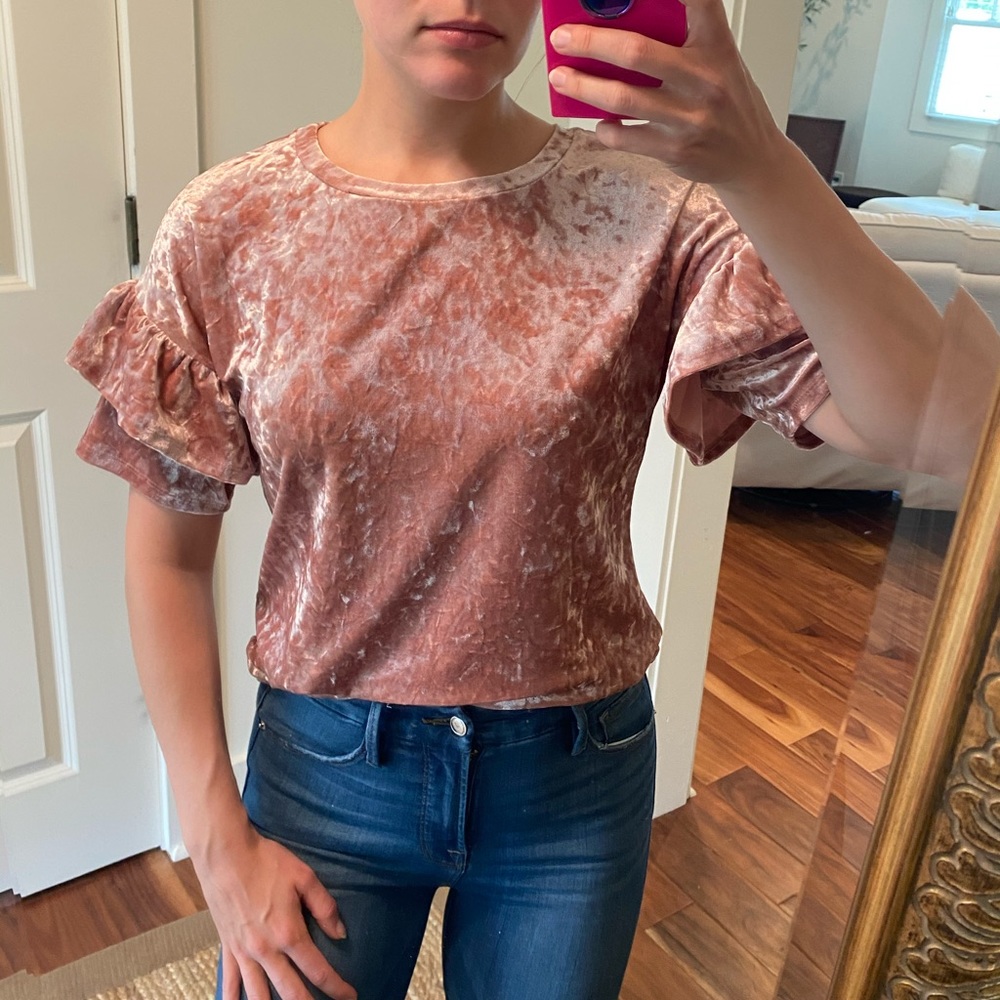 Velvet Blouse